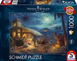 Schmidt 1000 Pieces Puzzle: T. Kincaid The Birth of Christ