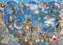 Schmidt 1000 Piece Puzzle: I. Reni The Blue Sky of Christmas
