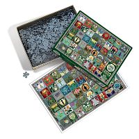 Cobble Hill 1000 Pieces Puzzle: Art Nouveau Patterns