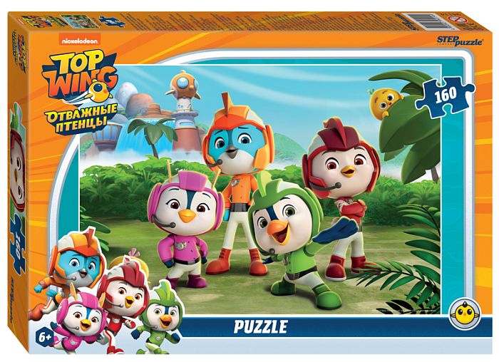 Puzzle Step 160 details: Brave Chicks (Nickelodeon) 94114