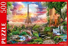 Puzzle Red Cat 500 pieces: Magical Paris