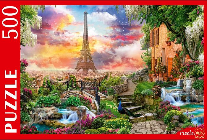 Puzzle Red Cat 500 pieces: Magical Paris ШТП500-7132
