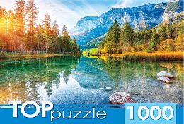 TOP Puzzle 1000 pieces: Germany. Lake Hintersee