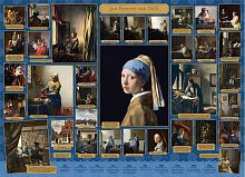 Cobble Hill Puzzle 1000 details: Paintings by Vermeer