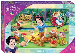 Step puzzle 260 pieces: Snow White - 3