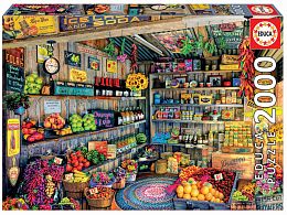 Educa puzzle 2000 details : Grocery store