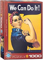 Eurographics 1000 Pieces Puzzle: Rosie the Riveter Poster