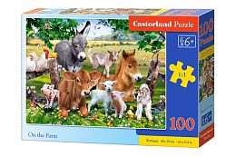 Castorland jigsaw puzzle 100 pieces: On the farm