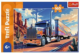 Trefl 160-piece Puzzle: Truck on the Road