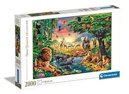 Puzzle Clementoni 2000 pieces: Animals of Africa (MARKDOWN)