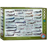 Puzzle Eurographics 1000 pieces: Modern military aircraft