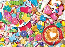 Eurographics 1000 Pieces Puzzle: Cookie Party (Metal Box)