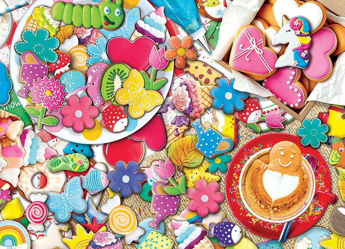 Eurographics 1000 Pieces Puzzle: Cookie Party (Metal Box) 8051-5605