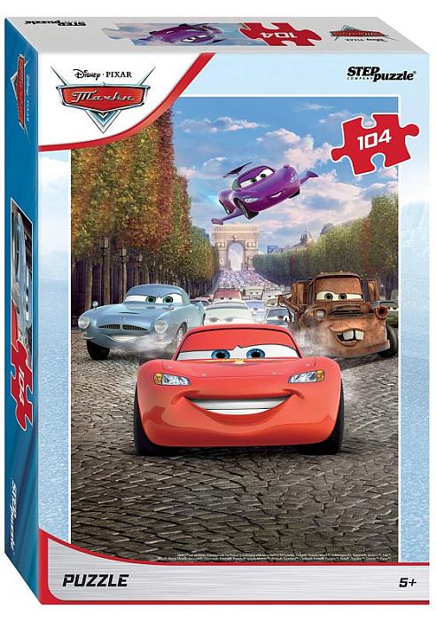 Step puzzle 104 pieces: Cars - 4 (Disney) 82234