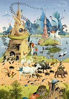 Heye 500 Piece Puzzle: Embark on a journey! With Hieronymus Bosch