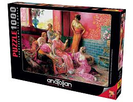 Anatolian 1000 pieces puzzle: Concubines in a Harem