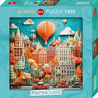 Heye 1000 Piece Puzzle: Paper Urban Landscape