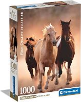 Clementoni Puzzle 1000 pieces: Running Horses