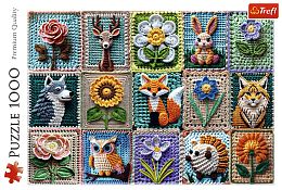 Пазл Trefl 1000 деталей: Вязание крючком — моя страсть (УЦЕНКА)