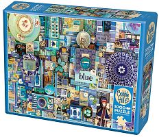 Cobble Hill puzzle 1000 pieces: Blue