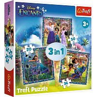 Puzzle Trefl 20#36#50 details: Heroes of the magical Encanto