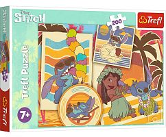 Trefl 200 Pieces Puzzle: The Musical World of Lilo and Stitch