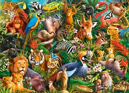 Castorland Puzzle 180 pieces: Amazing Animals
