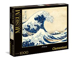 Puzzle Clementoni 1000 pieces: Hokusai. Big wave