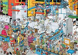 Puzzle Jumbo 500 pieces: Candy Factory