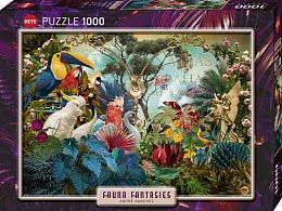 Heye 1000 Pieces Puzzle: A variety of birds