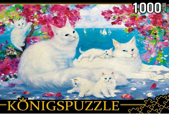 Konigspuzzle puzzle 1000 details: G. Kotinova. Flowers, summer, sea РУКK1000-6631