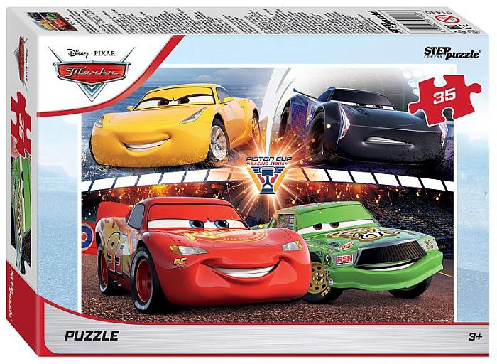 Step puzzle 35 pieces: Cars - 4 (Disney) 91440