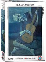 Eurographics 1000 Pieces Puzzle: Old Guitarist, Picasso