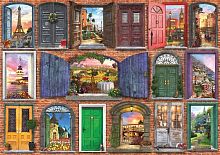 Art Puzzle 1000 pieces: Doors of Europe