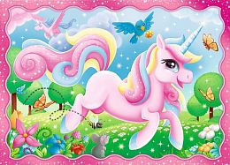 Puzzle Trefl 35#48#54#70 details: Unicorns and magic