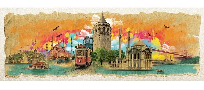 Art Puzzle 1000 pieces: Collage, Istanbul 4477