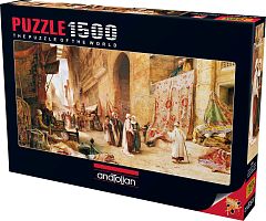 Anatolian Puzzle 1500 pieces: Carpet Bazaar in Cairo