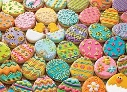 Cobble Hill Puzzle 500 pieces: Easter Cookies