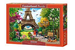 Castorland 1000 Pieces Puzzle: Spring in Paris