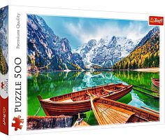 Trefl 500 Piece Puzzle: Lake Bries, Italy