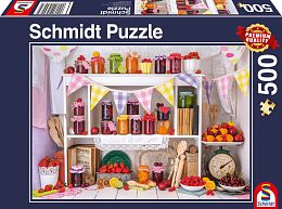 Schmidt 500 Puzzle pieces: Homemade Jams