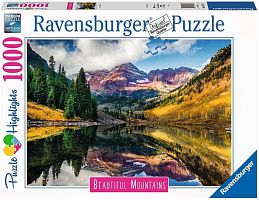 Ravensburger 1000 Pieces Puzzle: Aspen Mountains. Colorado