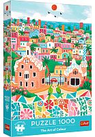 Trefl 1000 Pieces Puzzle: The Art of Color. Barcelona. Spain