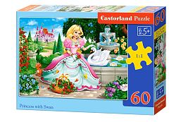 Puzzle Castorland 60 MIDI parts: the Princess and the Swan