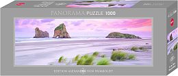 Puzzle Heye panorama 1000 items: Beach Wharariki