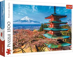 Trefl puzzle 1500 pieces: Mountain Fuji