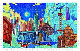 Pintoo 1000 pieces puzzle: Guan. Shanghai