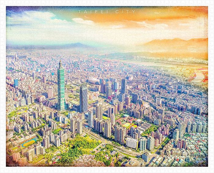 Pintoo 2000 piece puzzle: Taipei. A wonderful moment Н2326