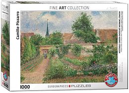 Puzzle Eurographics 1000 pieces: a vegetable Garden overcast morning