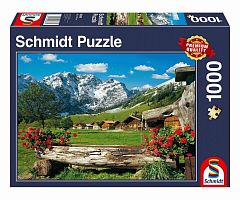 Schmidt puzzle 1000 pieces: mountain View